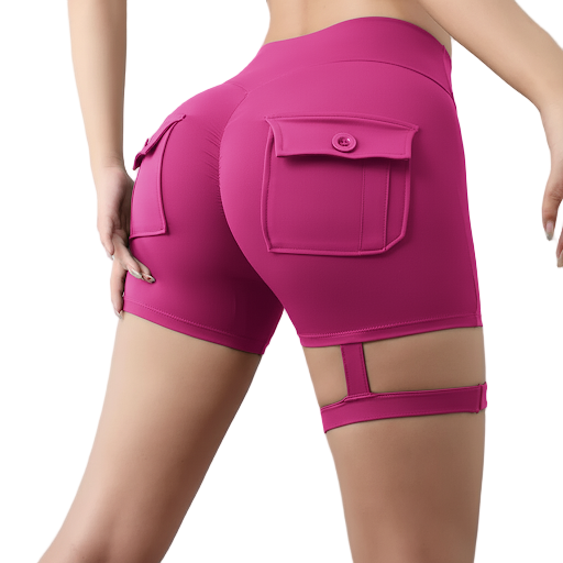 Womens Pocket Fitness Shorts