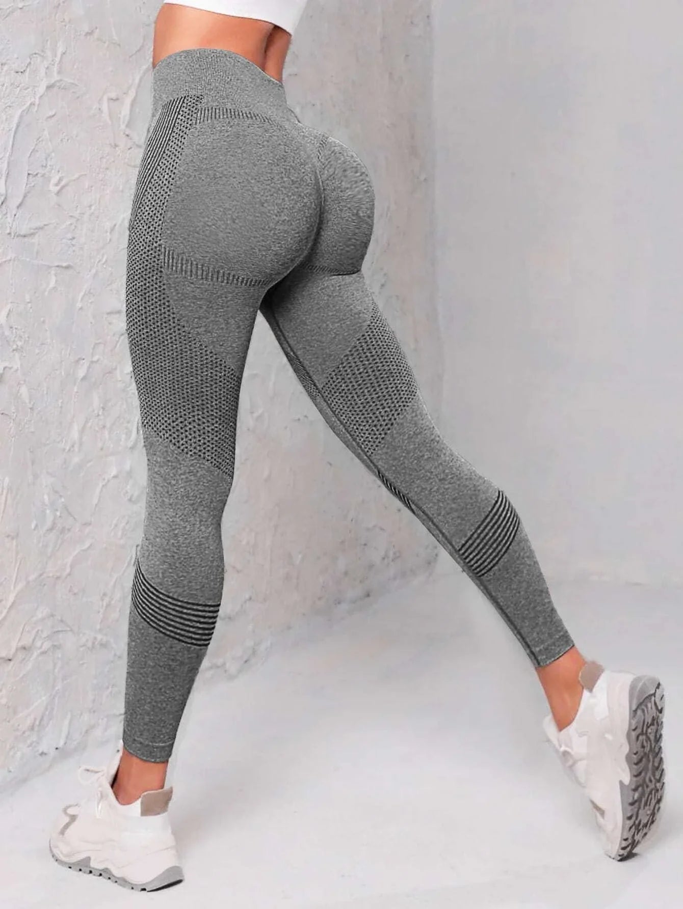 Seamless Waist Band Sports Leggings