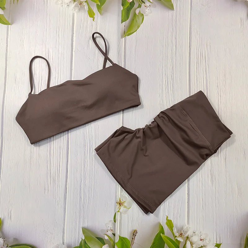 Butt Lifting Two Piece Sports Set