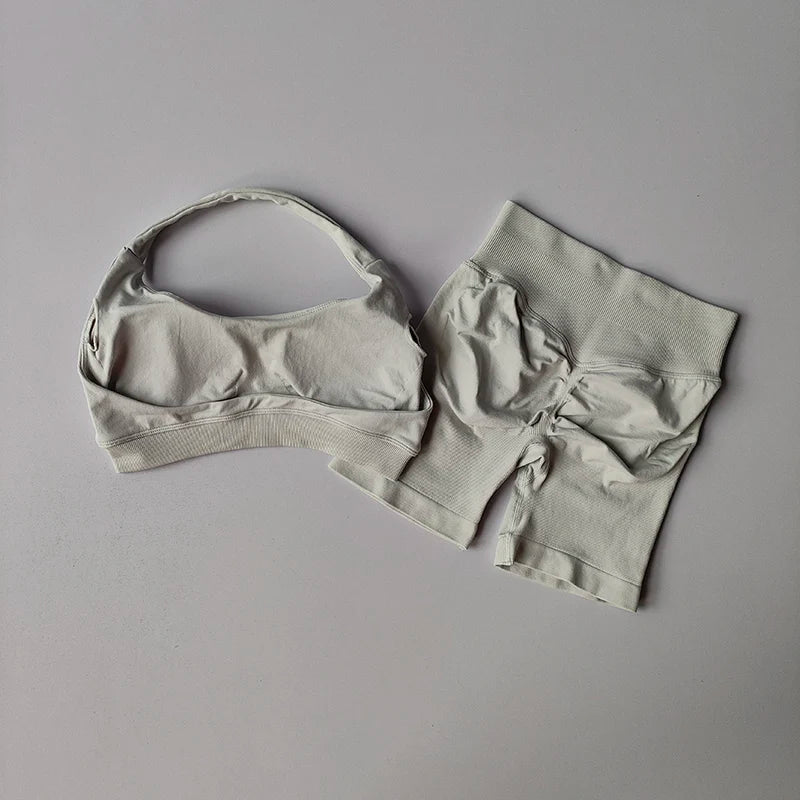 Womens Halter Neck Two Piece