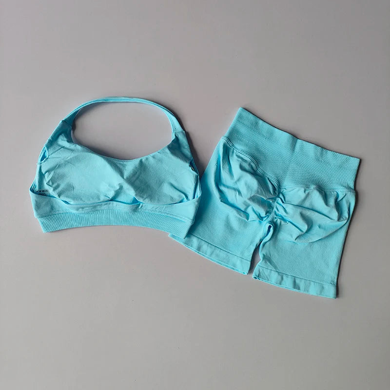 Womens Halter Neck Two Piece