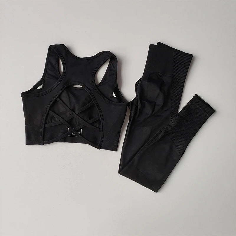 Two Set Sports Bra Set