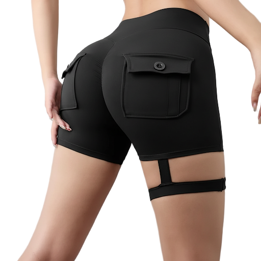 Womens Pocket Fitness Shorts
