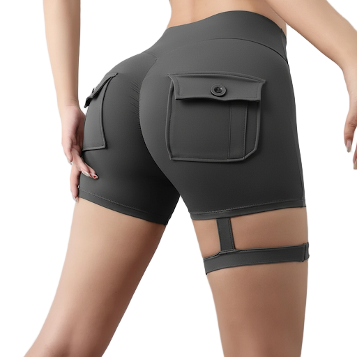 Womens Pocket Fitness Shorts