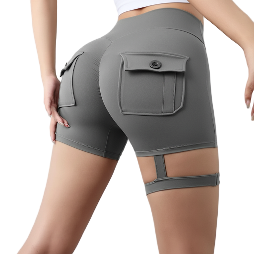 Womens Pocket Fitness Shorts