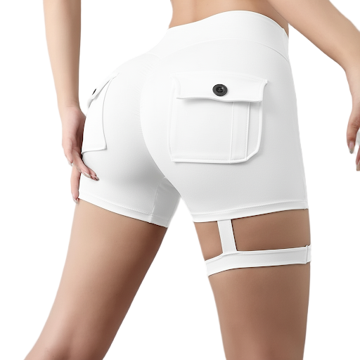 Womens Pocket Fitness Shorts